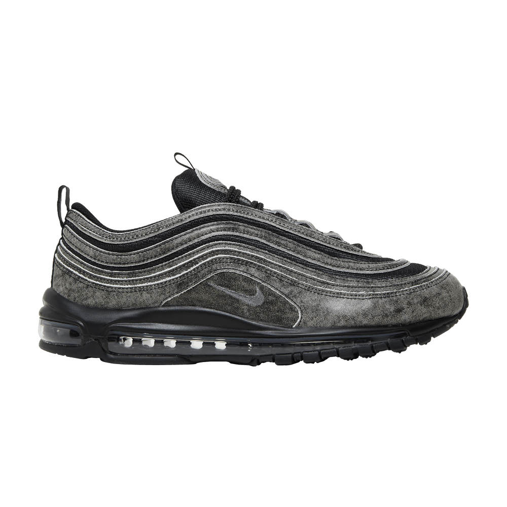 image of Comme Des Garçons Homme Plus X Air Max 97 Black Shoes, Men's