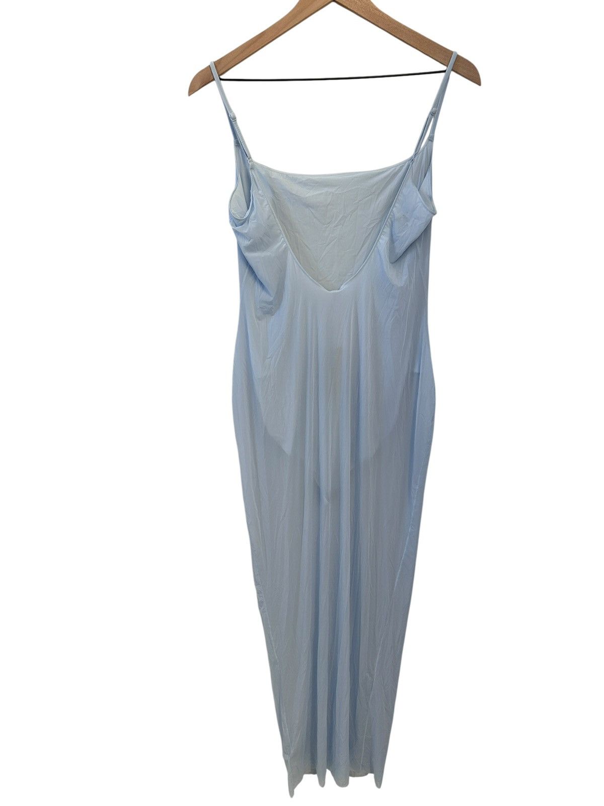 SKIMS SKIMS Milky Sheer Low Back Long Dress Large Opal NWT Size L / US 10 / IT 46 - 4 Thumbnail