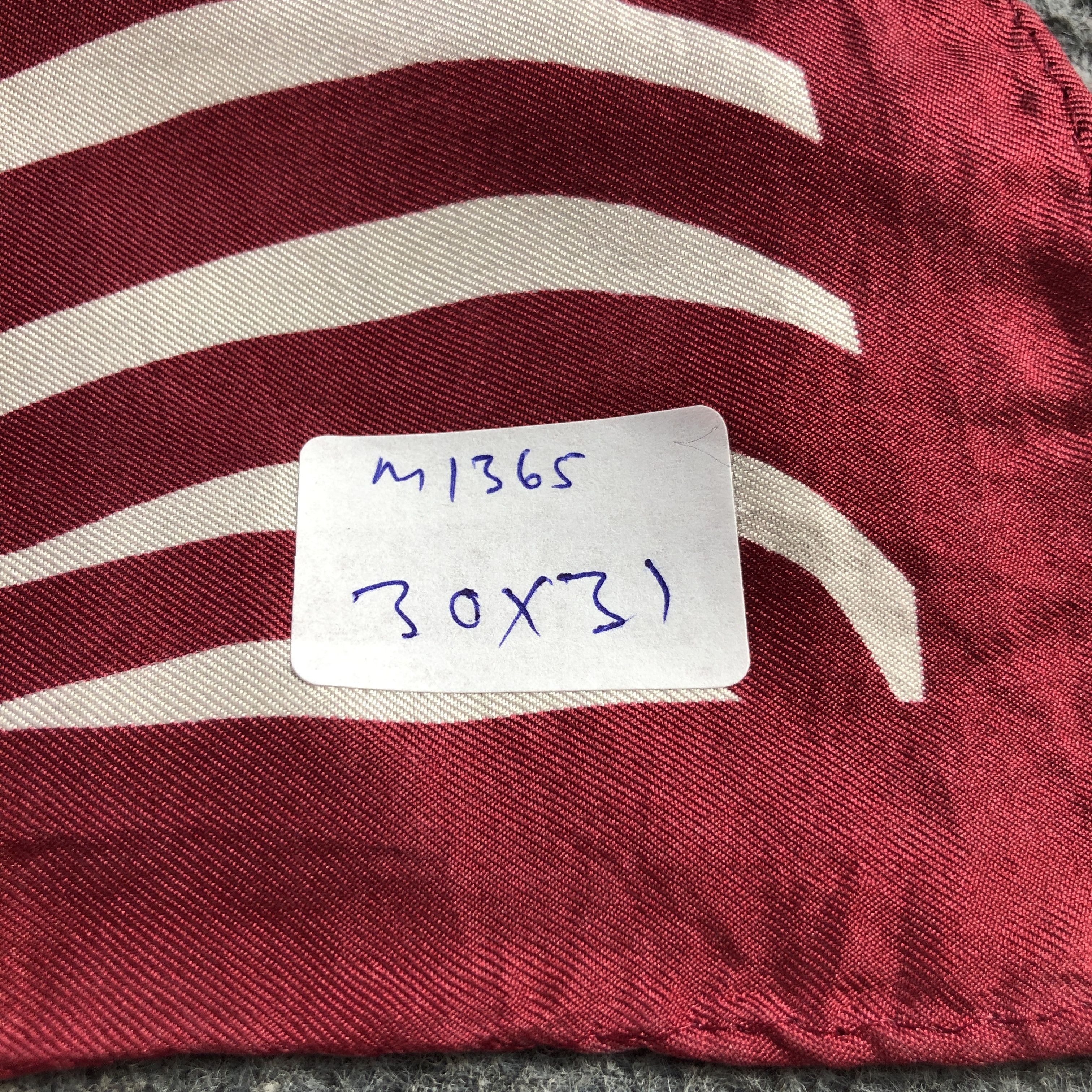 Vintage Vintage Luxury Abstract Silk Scarf M1365 Size ONE SIZE - 8 Thumbnail