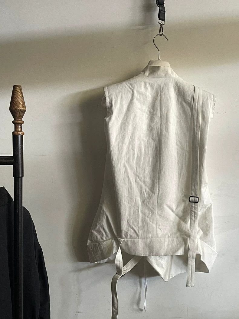 Ann Demeulemeester Ann Demeulemeester Deconstruct shoulder strap vest-2506 Size US M / EU 48-50 / 2 - 7 Thumbnail