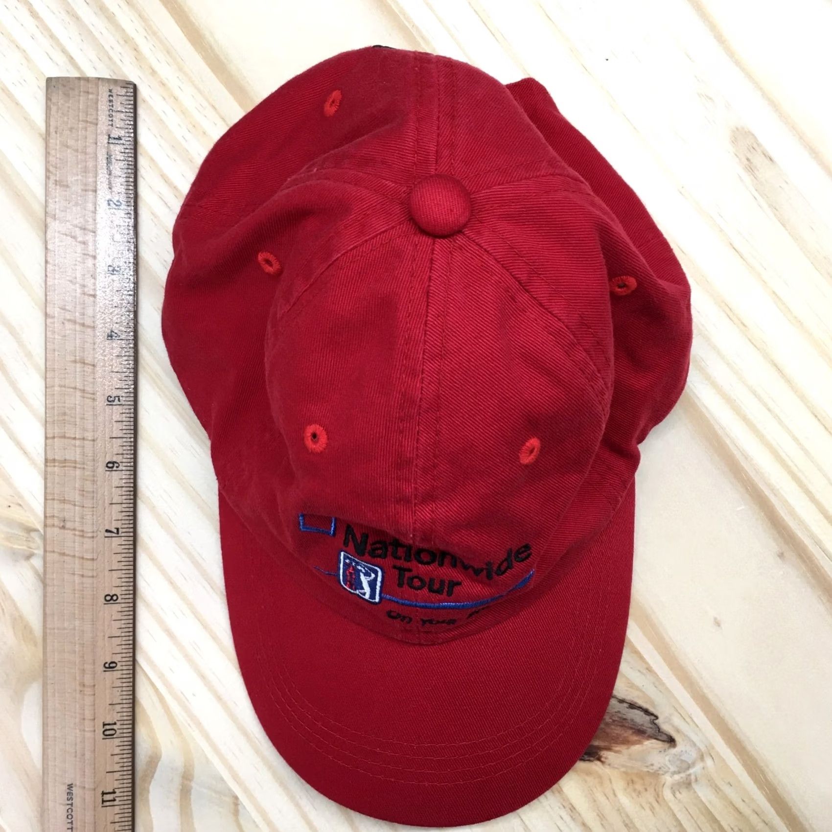 Callaway Callaway Nationwide Tour Baseball Hat Men Blue OS Curved Brim Embroidered Logo Size ONE SIZE - 4 Thumbnail