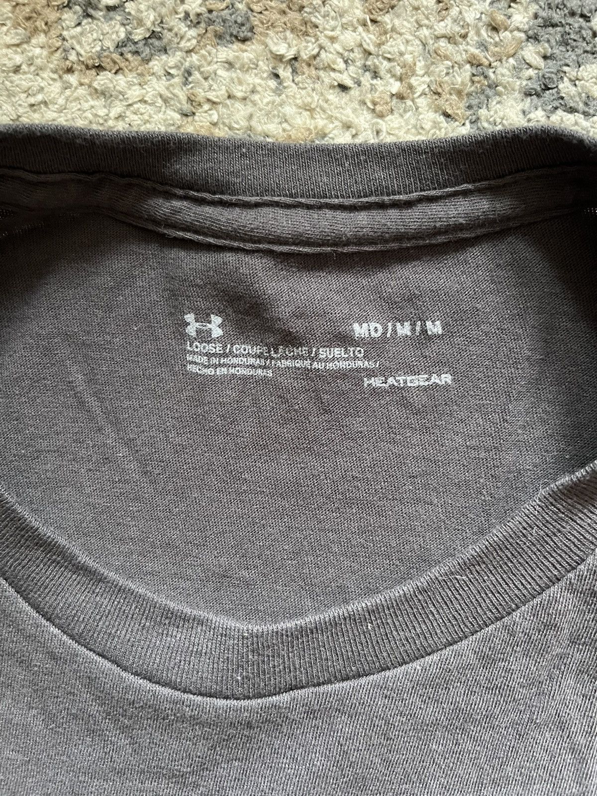 Under Armour Under Armour Mens Medium Gray Performance T-Shirt Size US M / EU 48-50 / 2 - 3 Thumbnail
