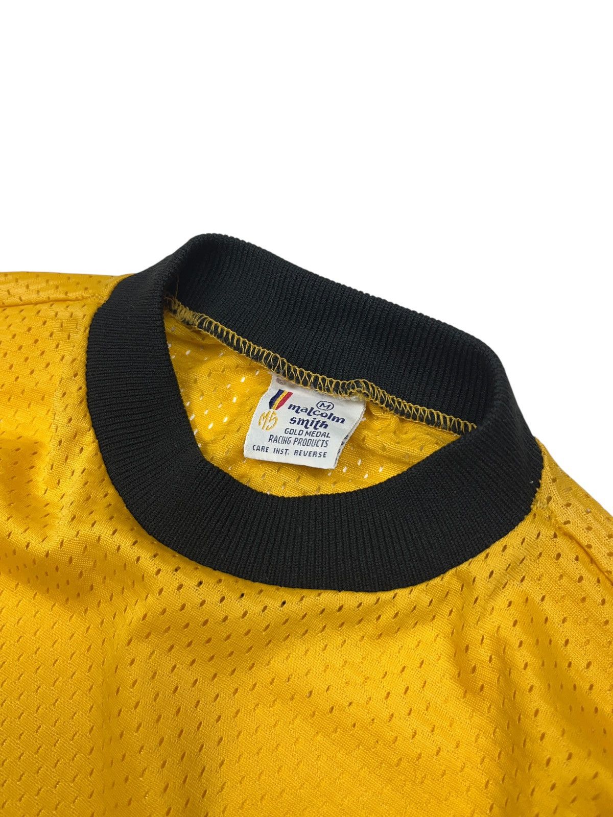 Vintage × Yamaha Vintage 70s Yamaha Motorcross Mesh Jersey Malcolm Smith Size US M / EU 48-50 / 2 - 5 Thumbnail