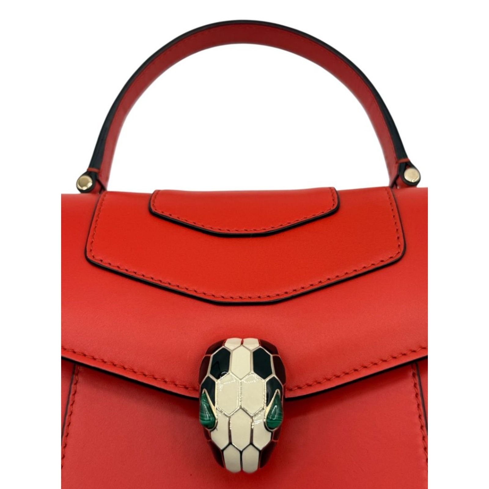 Bvlgari Bvlgari ‘Serpenti Forever’ Small Top Handle Bag Size ONE SIZE - 16 Thumbnail