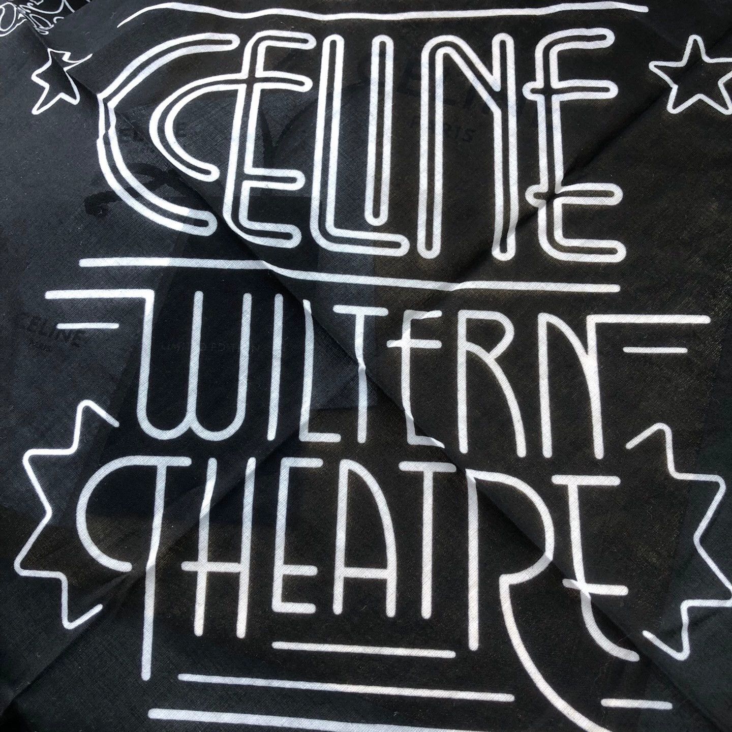 Celine CELINE 23fw Wiltern LE Scarf Size F Size ONE SIZE - 2 Thumbnail