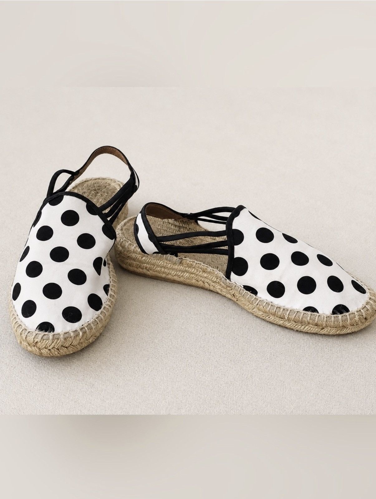 Other Spanish Polka Dot Espadrilles, Size 8 Size US 8 / IT 38 - 1 Thumbnail