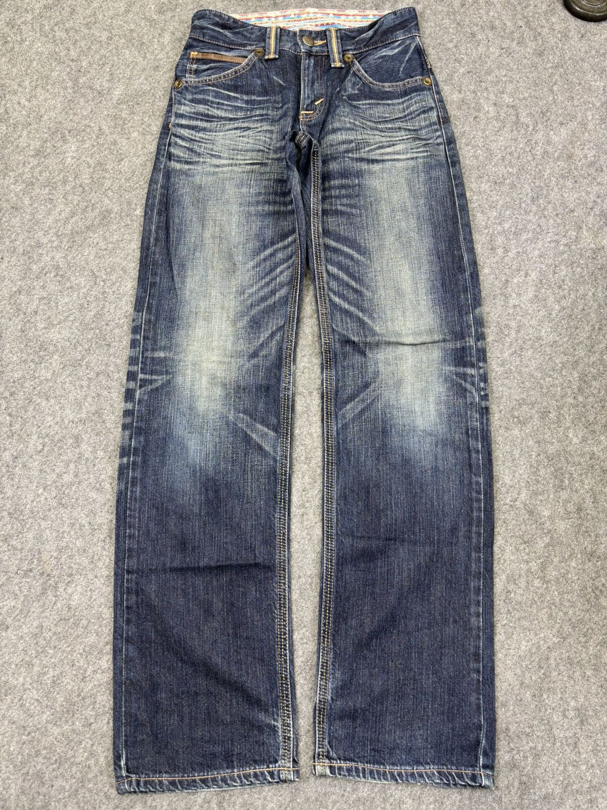 Edwin 💥Sick Fades Style💥Edwin Navajo Motive Wide Denim F996 Size US 28 / EU 44 - 15 Thumbnail