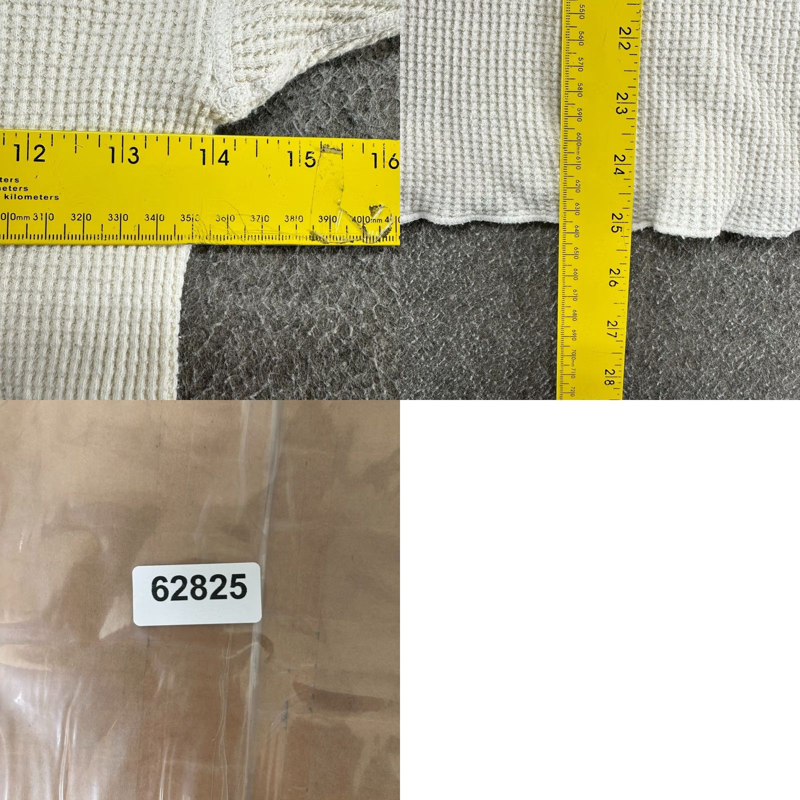 Vintage VINTAGE JE Morgan Shirt Mens L White Long Sleeve Thermal Waffle Knit USA 90s Size US L / EU 52-54 / 3 - 9 Thumbnail