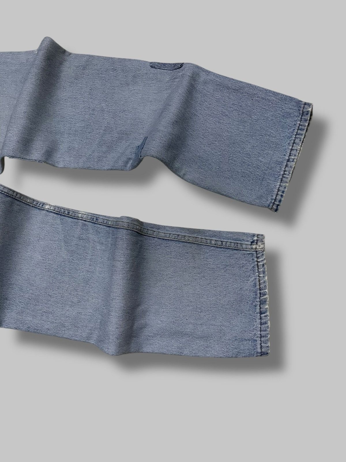 Levi's Vintage Clothing Vintage 1990s Designer Levis 501 Patchwork Classic Denim Size US 30 / EU 46 - 13 Thumbnail