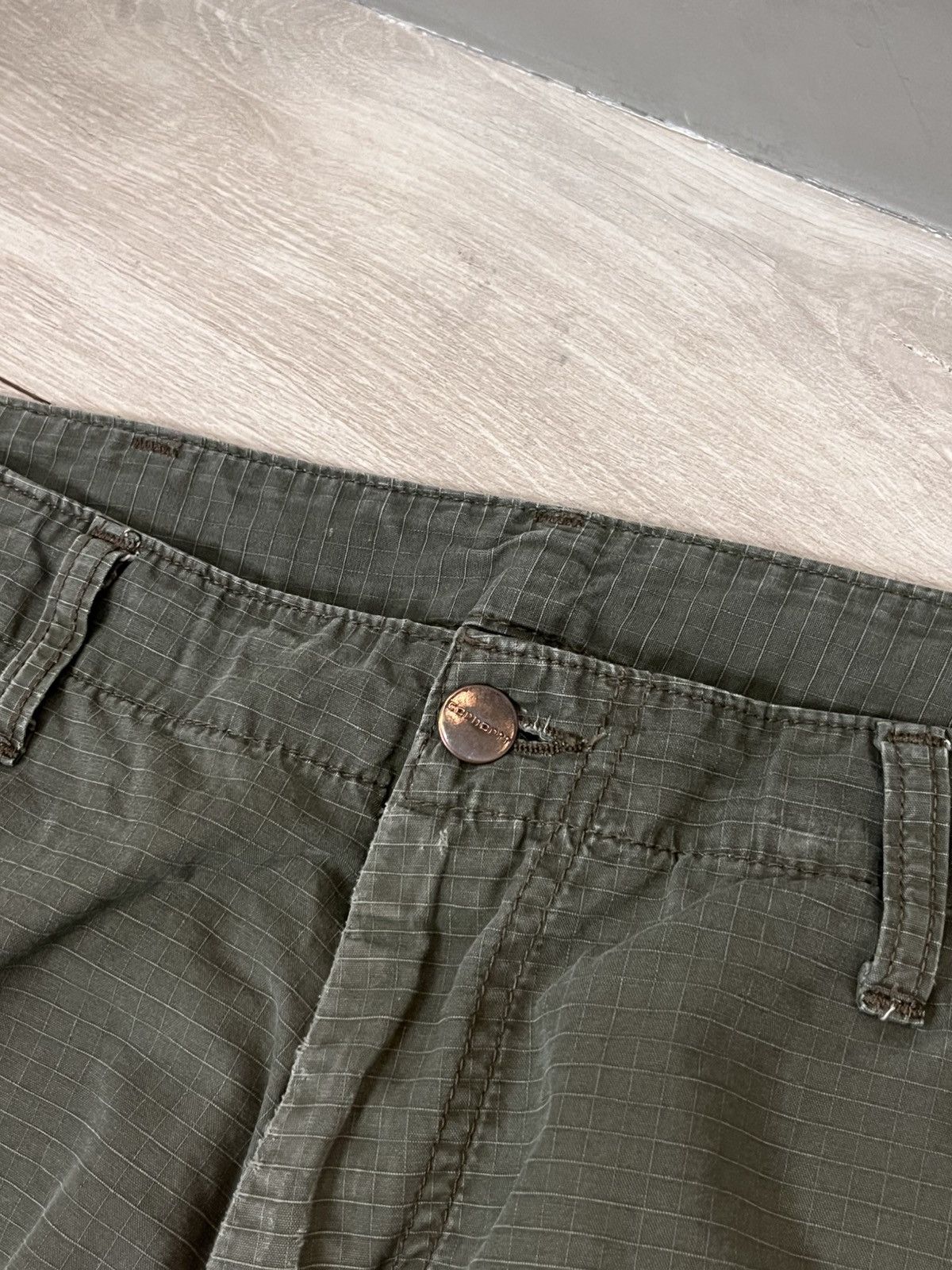 Carhartt 🔥TRASHED CARHARTT BAGGY MULTIPOCKET CARGO Y2K PANTS GORPCORE Size US 32 / EU 48 - 9 Thumbnail