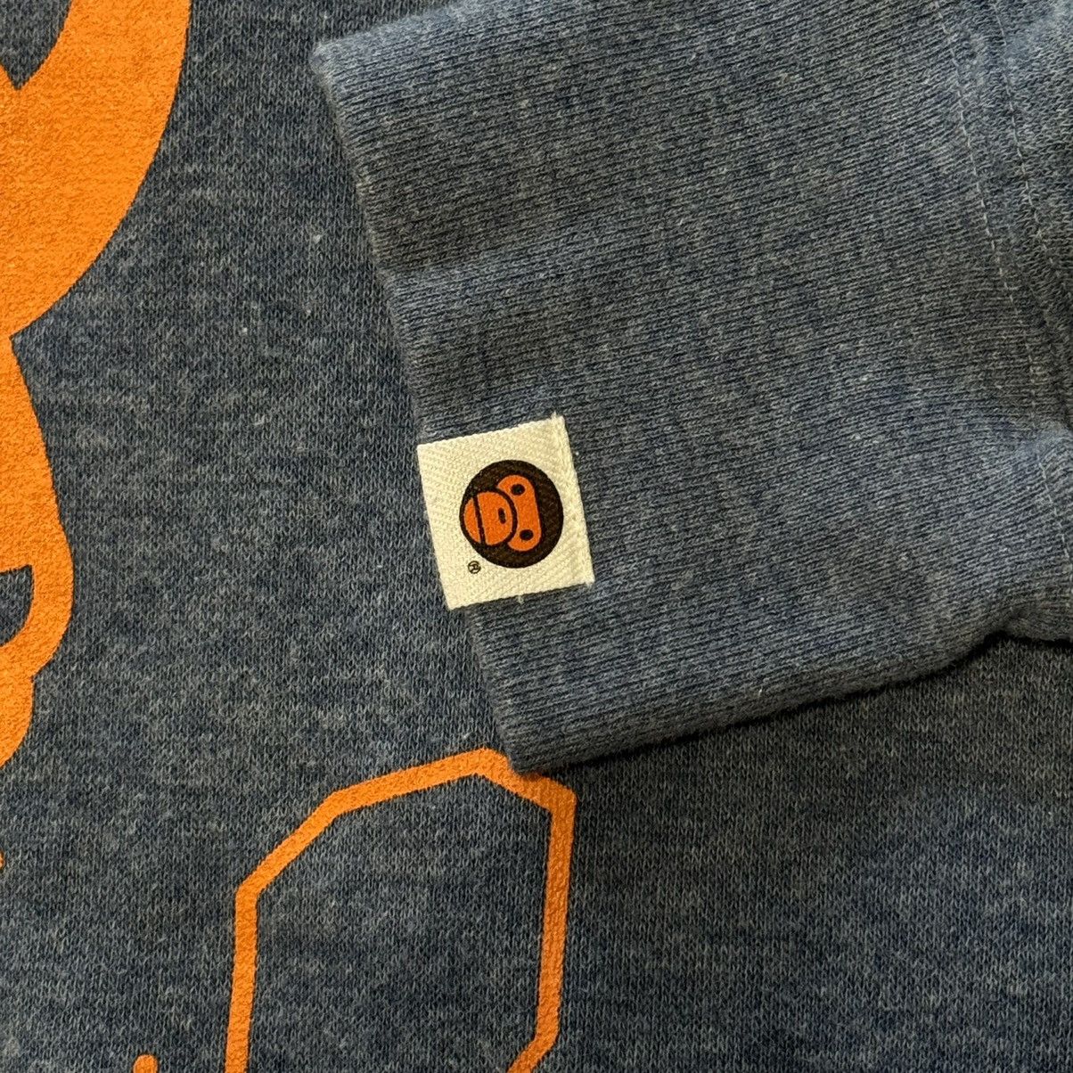 Bape × Nigo × Vintage OG Baby Milo Orange Logo Full Zip Up Hoodie Size US L / EU 52-54 / 3 - 9 Thumbnail