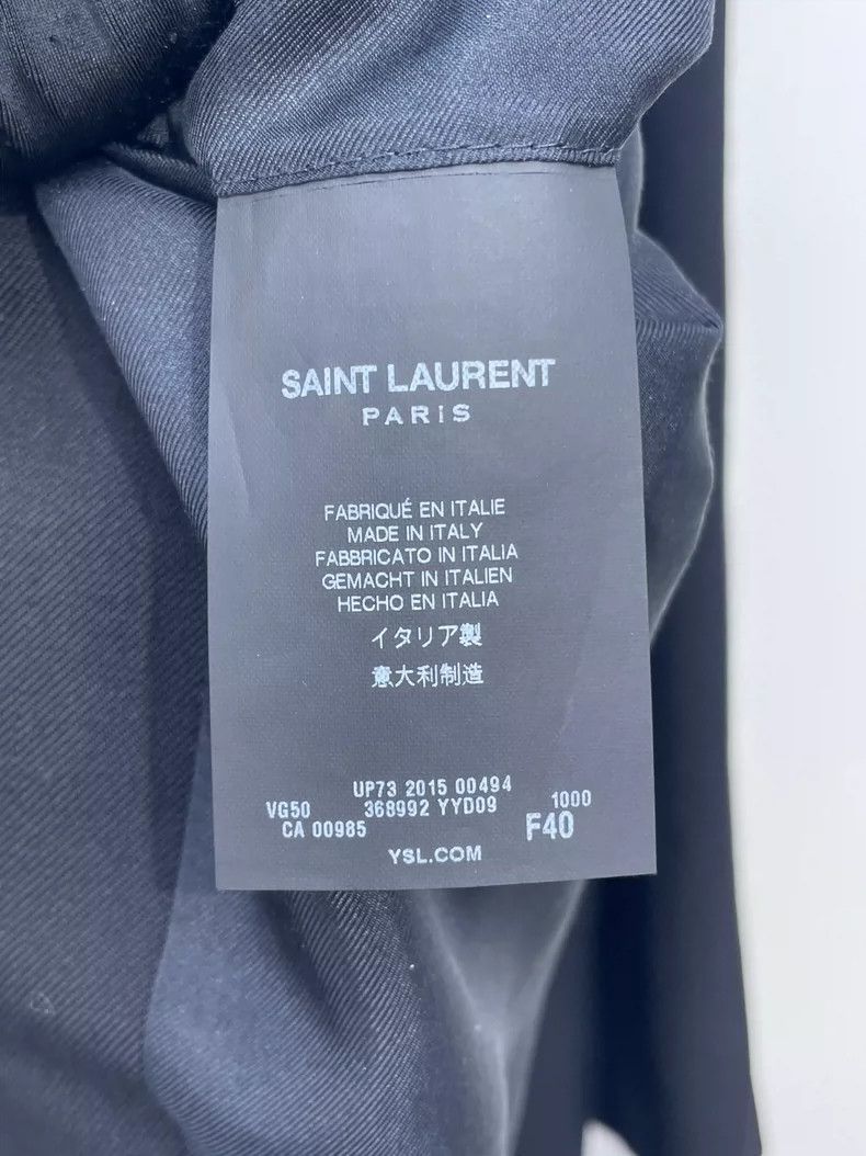Saint Laurent Paris Saint Laurent ParisBlack classic blazer jacket 2504-Nextar Size US XXS / EU 40 - 7 Thumbnail