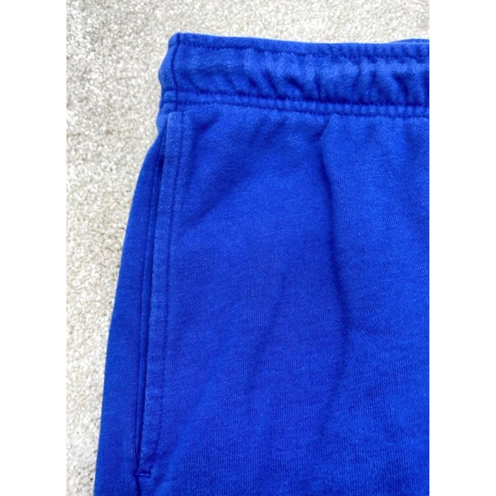 Hurley Hurley Sweat Shorts Men’s 32x7 Blue Fleece Drawstring Pockets Hang Ten Logo 5618 Size US 32 / EU 48 - 4 Thumbnail