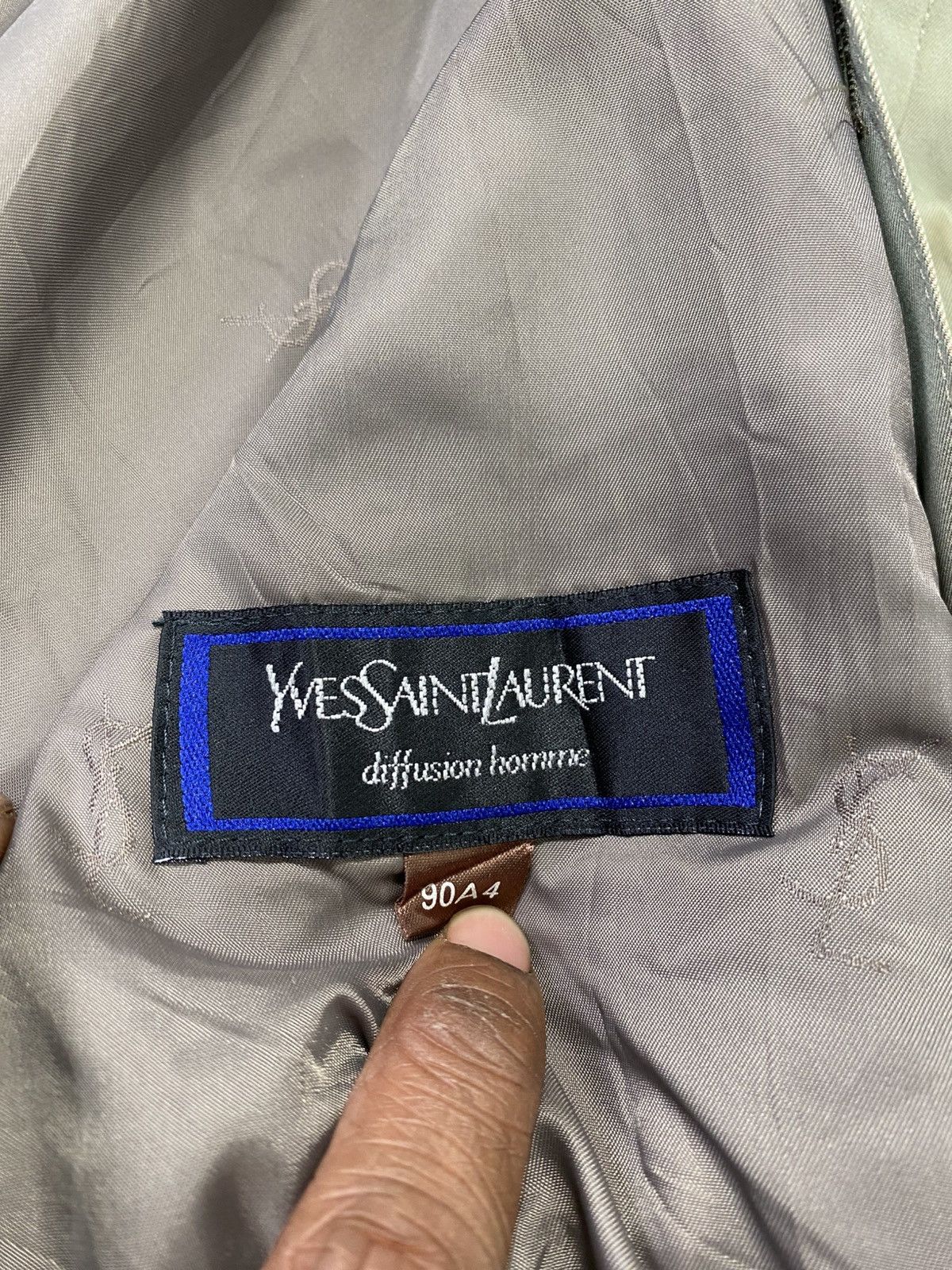 Yves Saint Laurent Rare Vintage Yves Saint Lauren Long Jacket Size US M / EU 48-50 / 2 - 17 Thumbnail