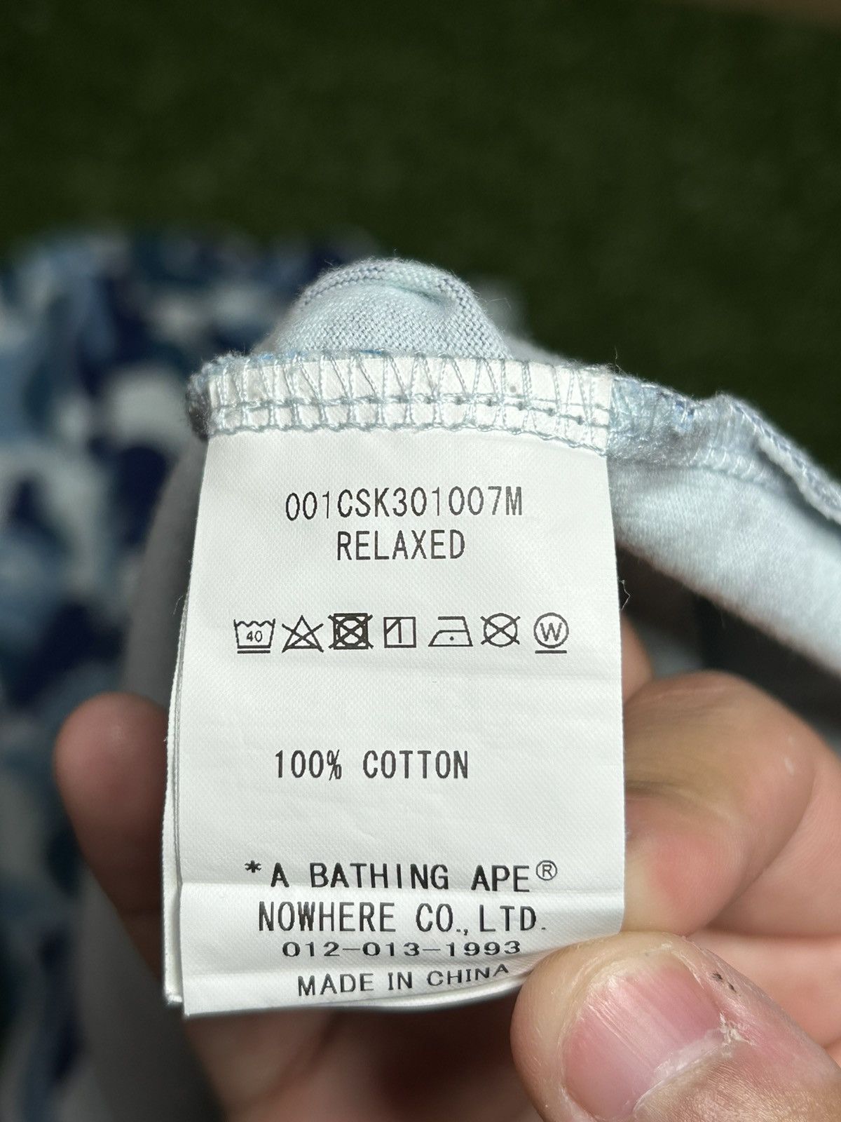 Bape Bape ABC camo logo tee Size US XL / EU 56 / 4 - 7 Thumbnail