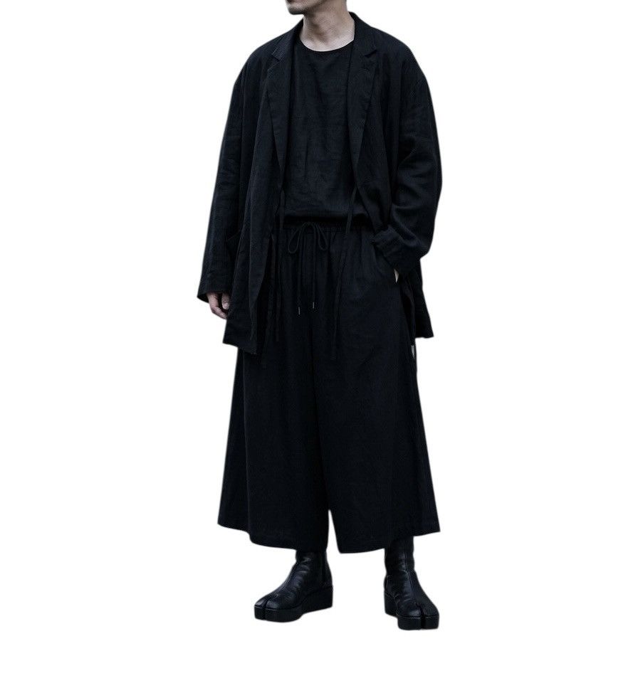 Yohji Yamamoto Yohji yamamoto wide pants style Size US 32 / EU 48 - 2 Thumbnail