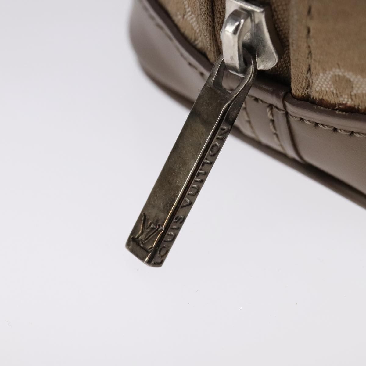 Louis Vuitton LOUIS VUITTON Monogram Satin Little Alma Hand Bag Gray Size ONE SIZE - 10 Thumbnail
