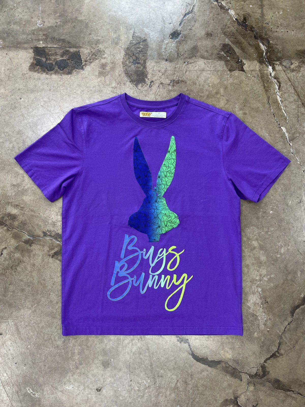 Vintage × Warner Bros Looney Tunes Bugs Bunny Tee Large Size US L / EU 52-54 / 3 - 2 Thumbnail