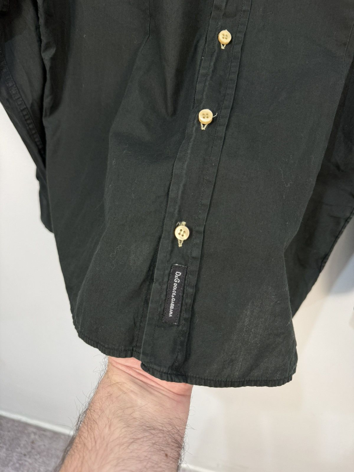 Dolce & Gabbana Vintage D&G Dolce & Gabbana Black Shirt Y2K Archival Size US XL / EU 56 / 4 - 5 Thumbnail