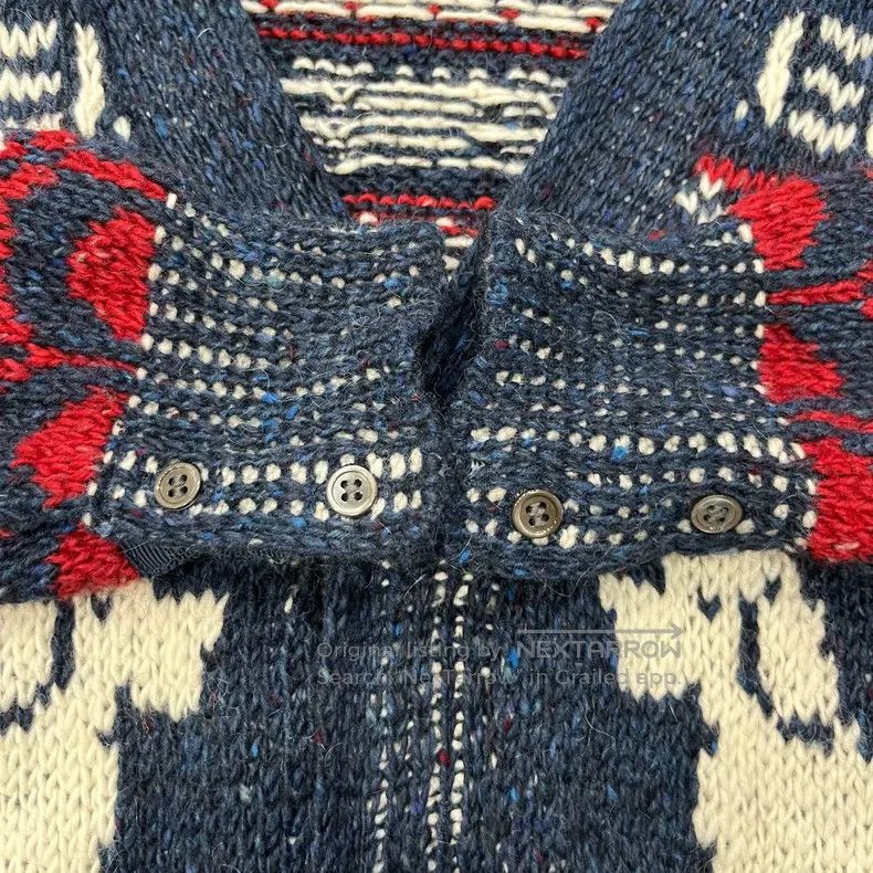 Thom Browne Thom Browne Fair Isle Dog Cardigan Size US M / EU 48-50 / 2 - 5 Thumbnail