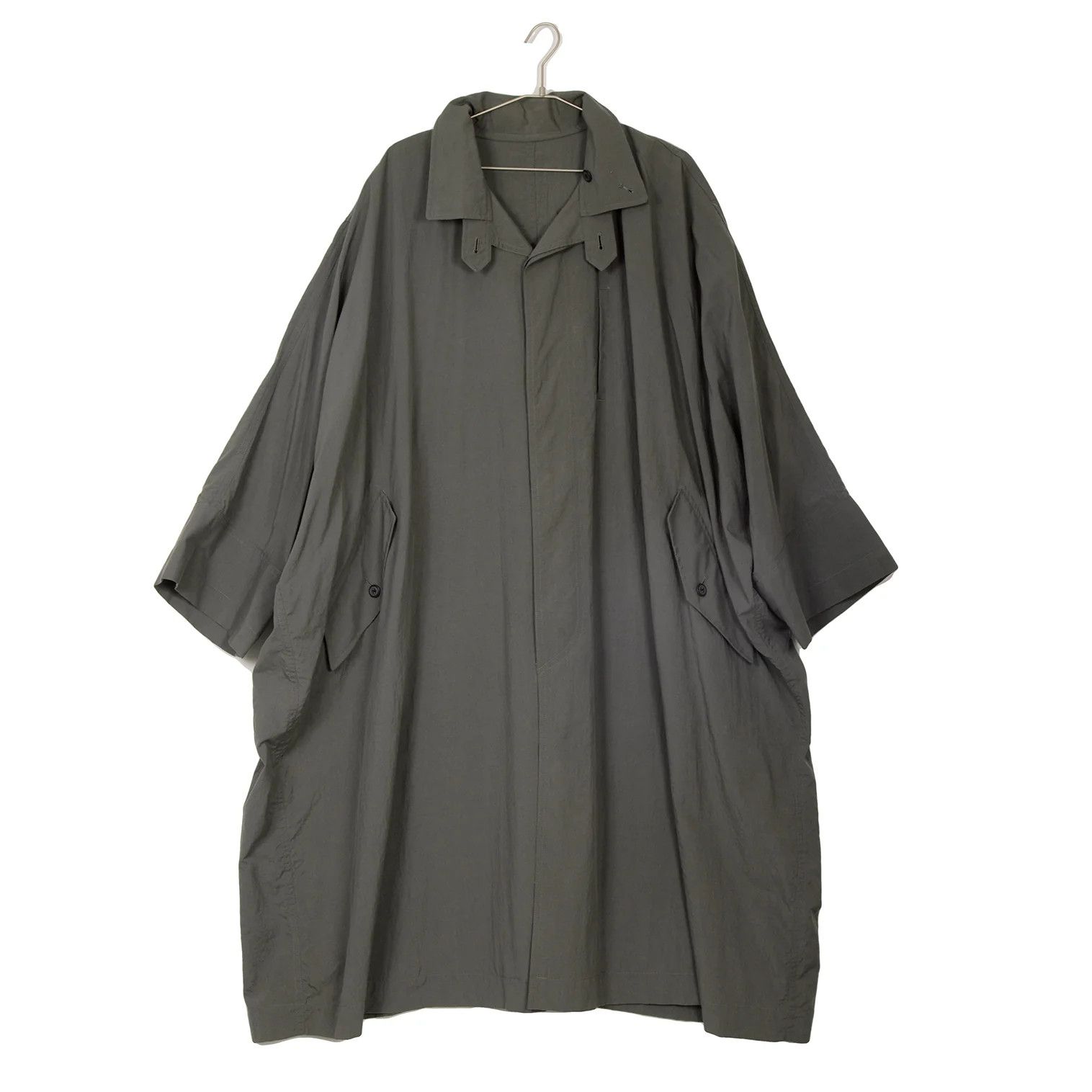 Issey Miyake Nylon Ikacoat in Gray, Size M Size US M / EU 48-50 / 2 - 1 Thumbnail