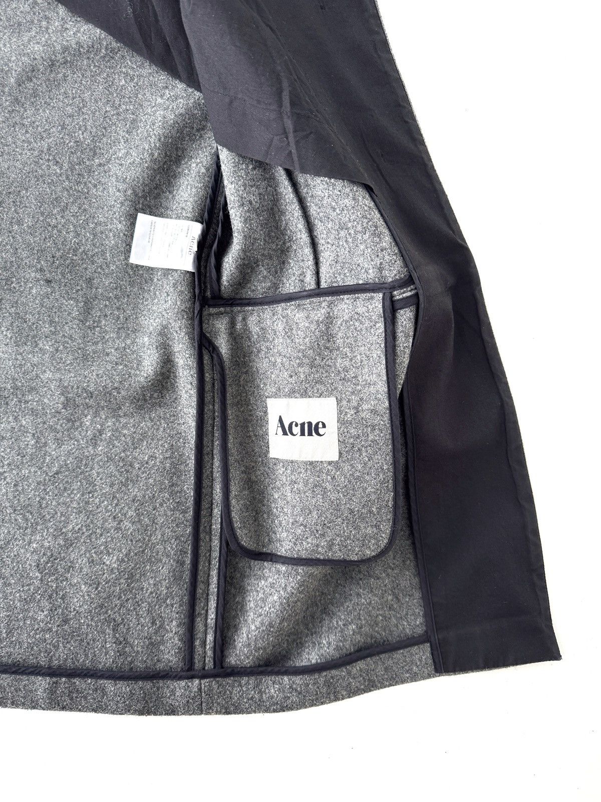 Acne Studios Acne Studios Coat Jacket Wool Size S / US 4 / IT 40 - 6 Thumbnail