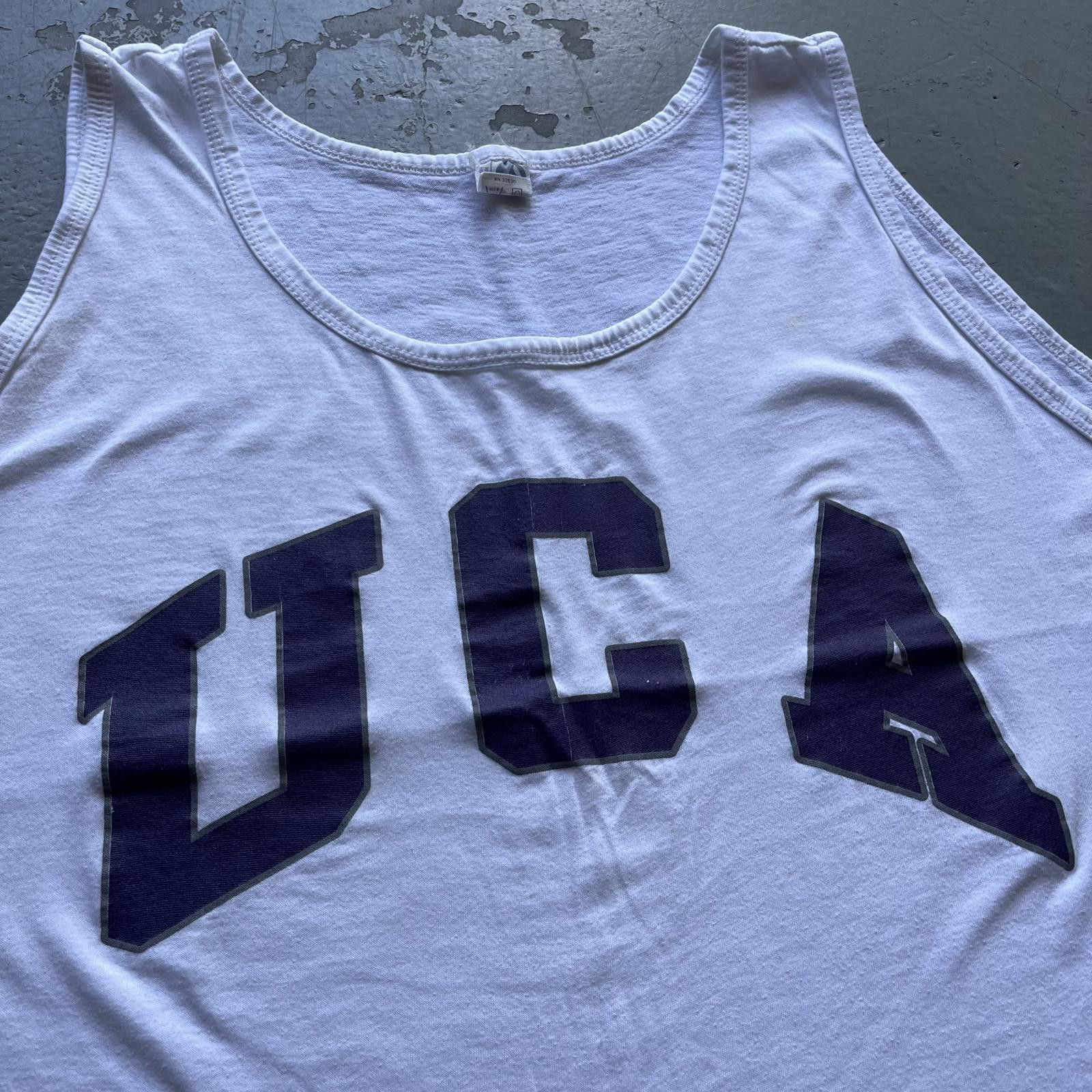 Vintage Vintage 80s University Of Central Arkansas UCA Bear Tank Top Size US L / EU 52-54 / 3 - 2 Thumbnail