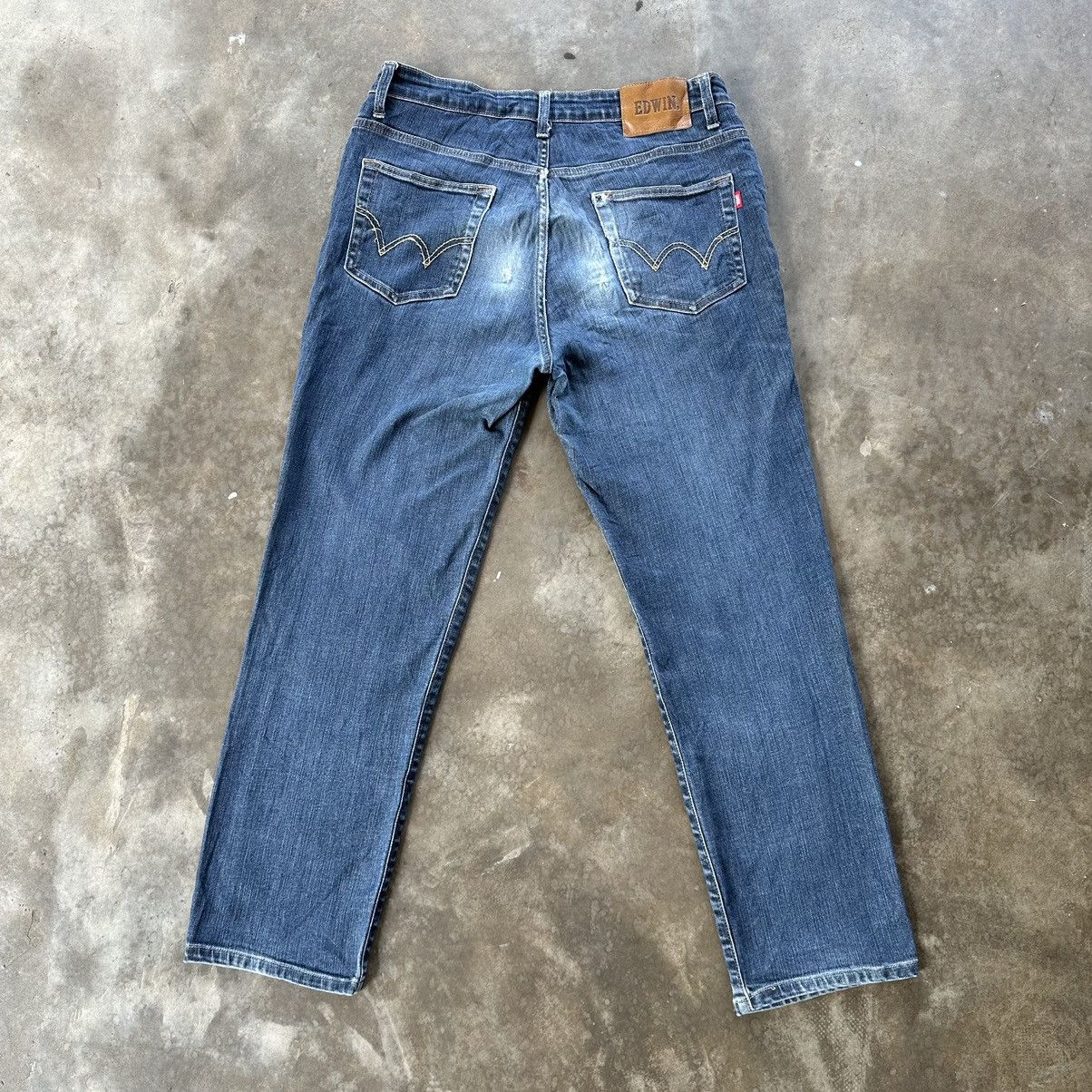 Edwin Vintage Edwin Jean Faded Denim Rare Pant W32 Size US 32 / EU 48 - 9 Thumbnail