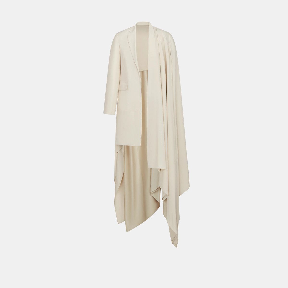 o1bcso1str1224 Coat with Cape in Virgin