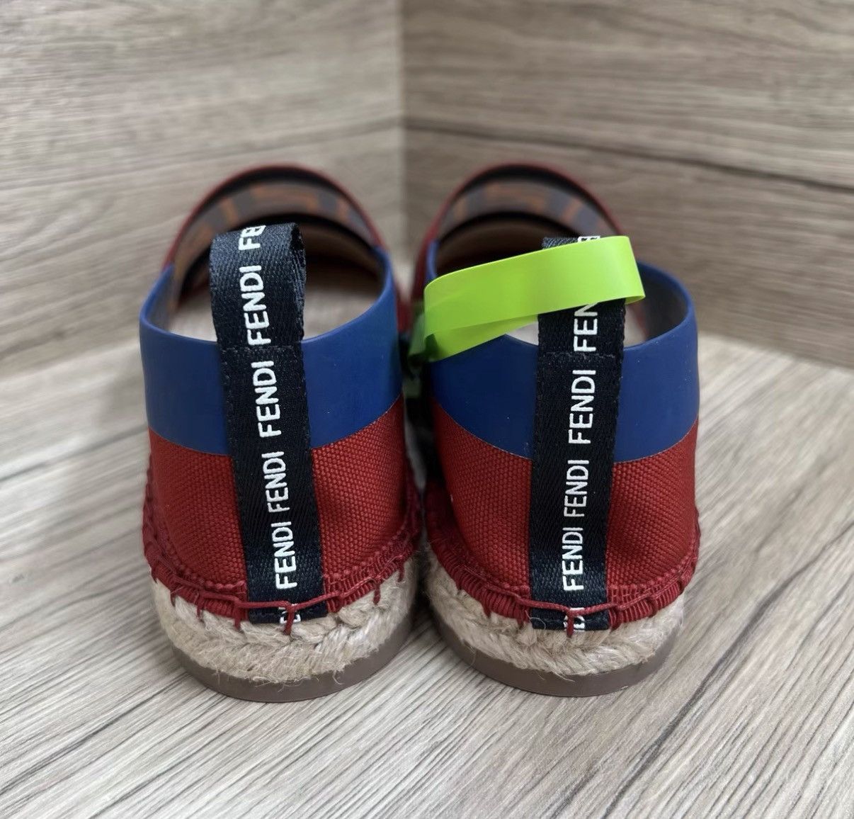 Fendi Fendi Red & Blue Espadrilles J41 Size US 8 / IT 38 - 4 Thumbnail
