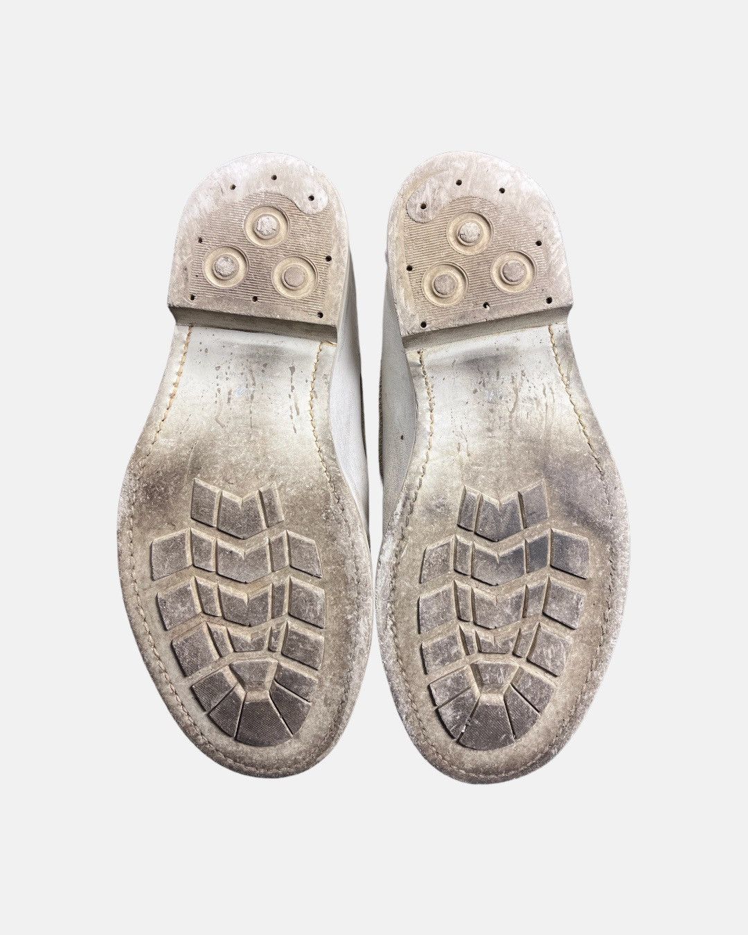 Undercover Undercover - SS06 Studded White Paint Boots Size US 8.5 / EU 41-42 - 5 Thumbnail
