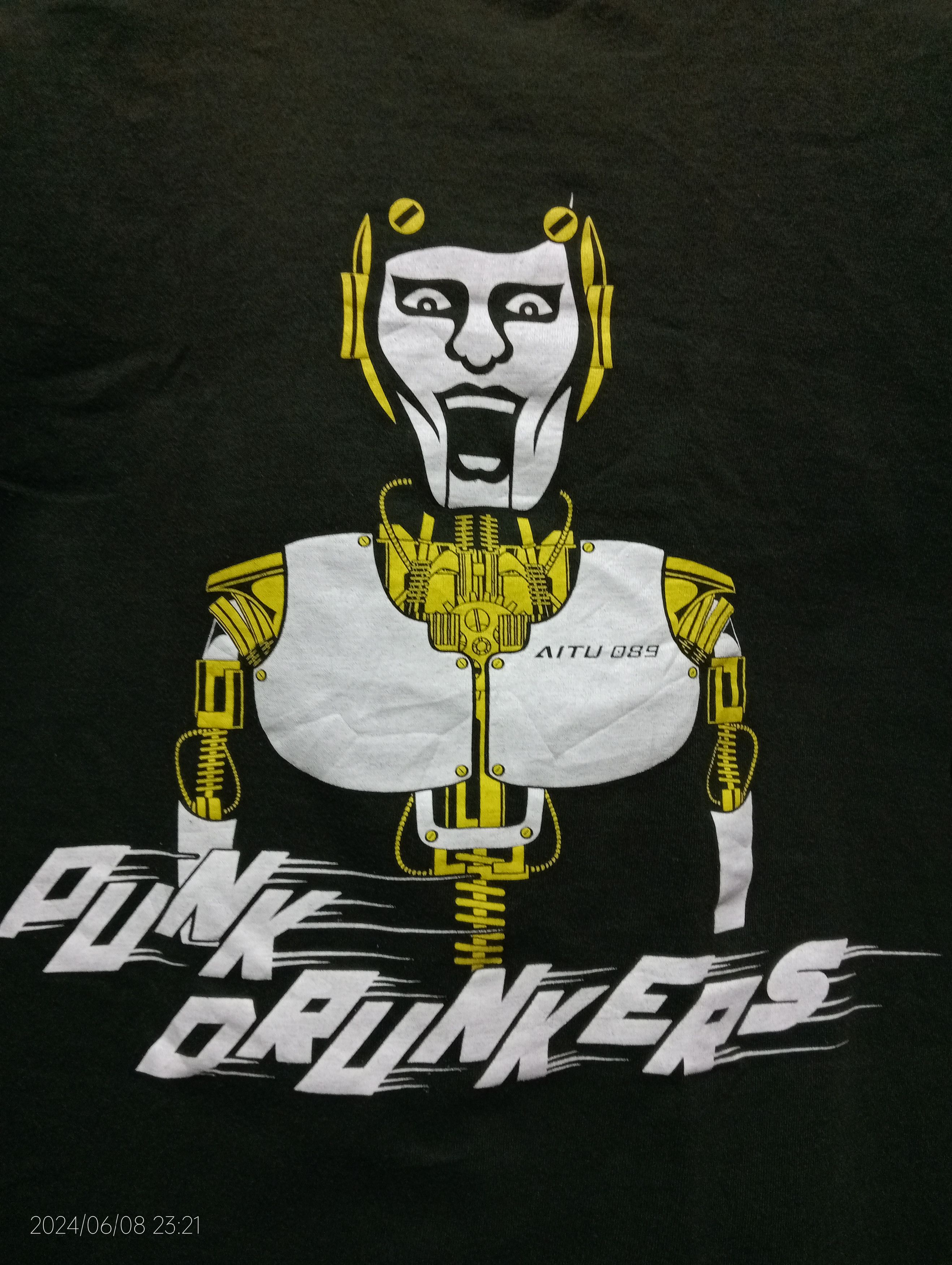 Band Tees Vintage Punk Drunkers Tee Very Rare Size US M / EU 48-50 / 2 - 2 Thumbnail