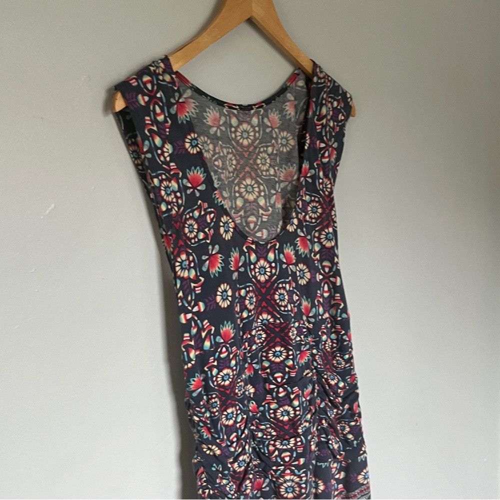 Free People Free People Floral Cap Sleeves Scoopneck Petite Dress Small Size ONE SIZE - 3 Thumbnail