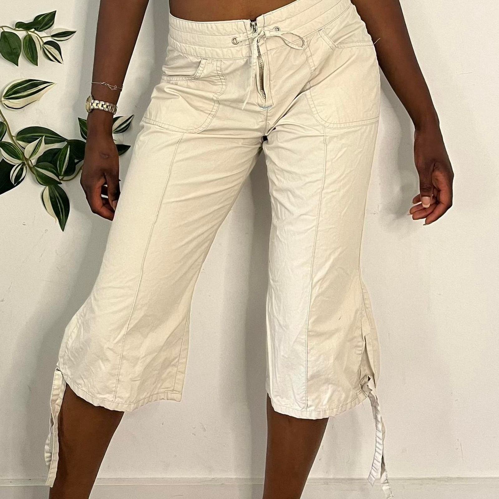Other Y2k khaki capris Size 26" / US 2 / IT 38 - 1 Thumbnail