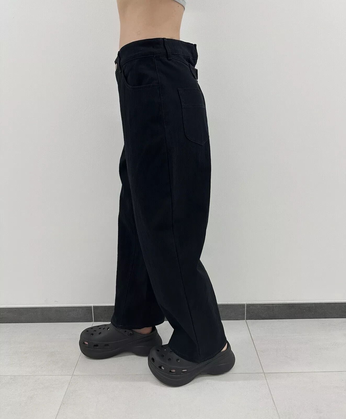 See by Chloe See By Chloe Womens Pants Trousers Black High Waist size 36 Size 25" / US 0 / IT 36 - 12 Thumbnail