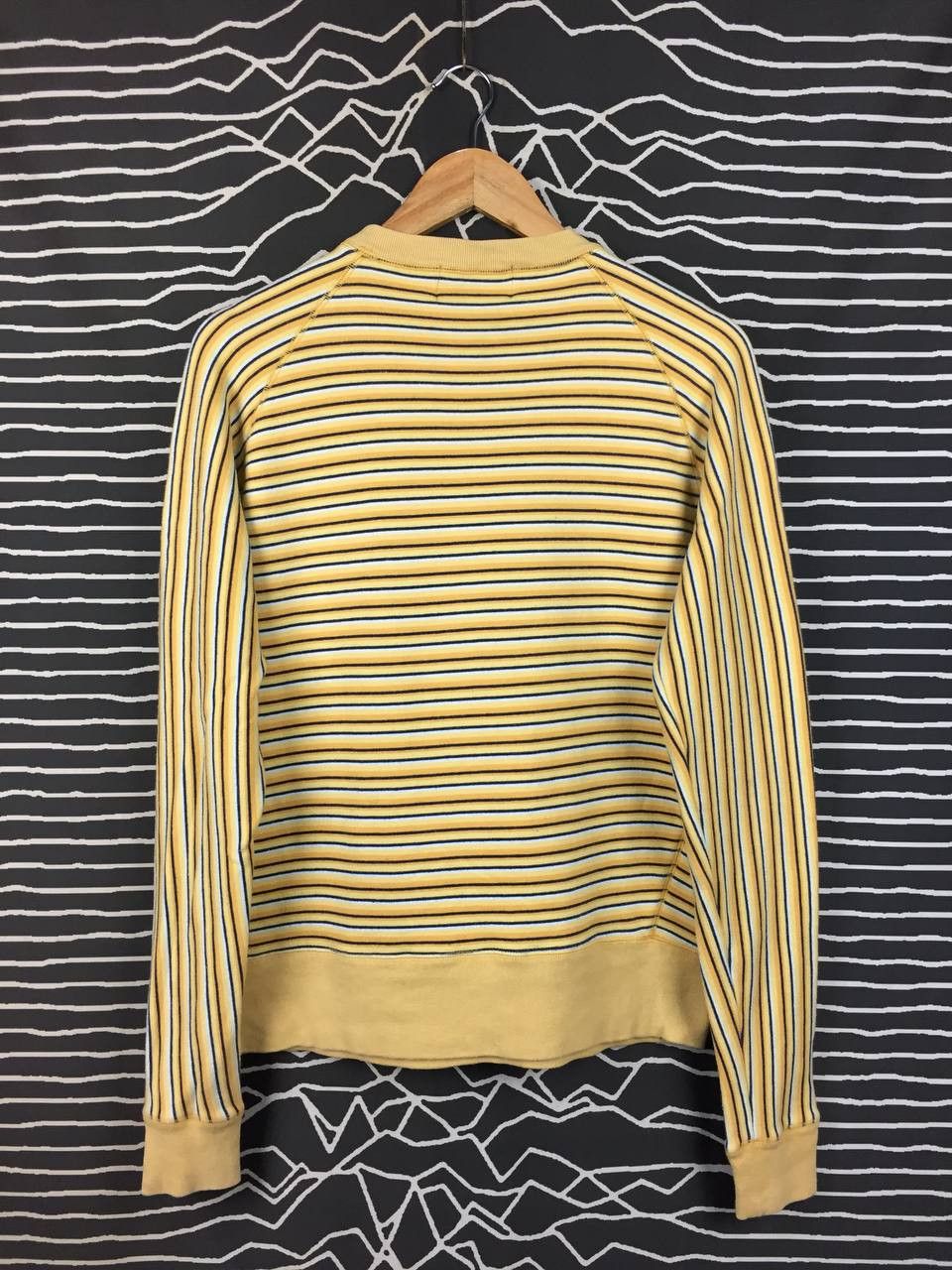 R.Newbold R. Newbold By Paul Smith Multi-Stripe Crewneck Sweatshirt Size US M / EU 48-50 / 2 - 8 Thumbnail