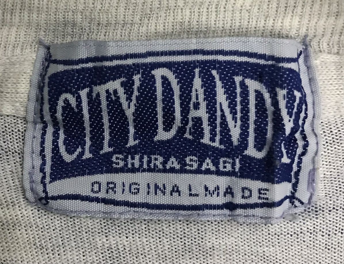 Band Tees × Vintage Vintage City Dandy Shirasabi Original Made Rock N Roll Shirt Size US M / EU 48-50 / 2 - 8 Thumbnail