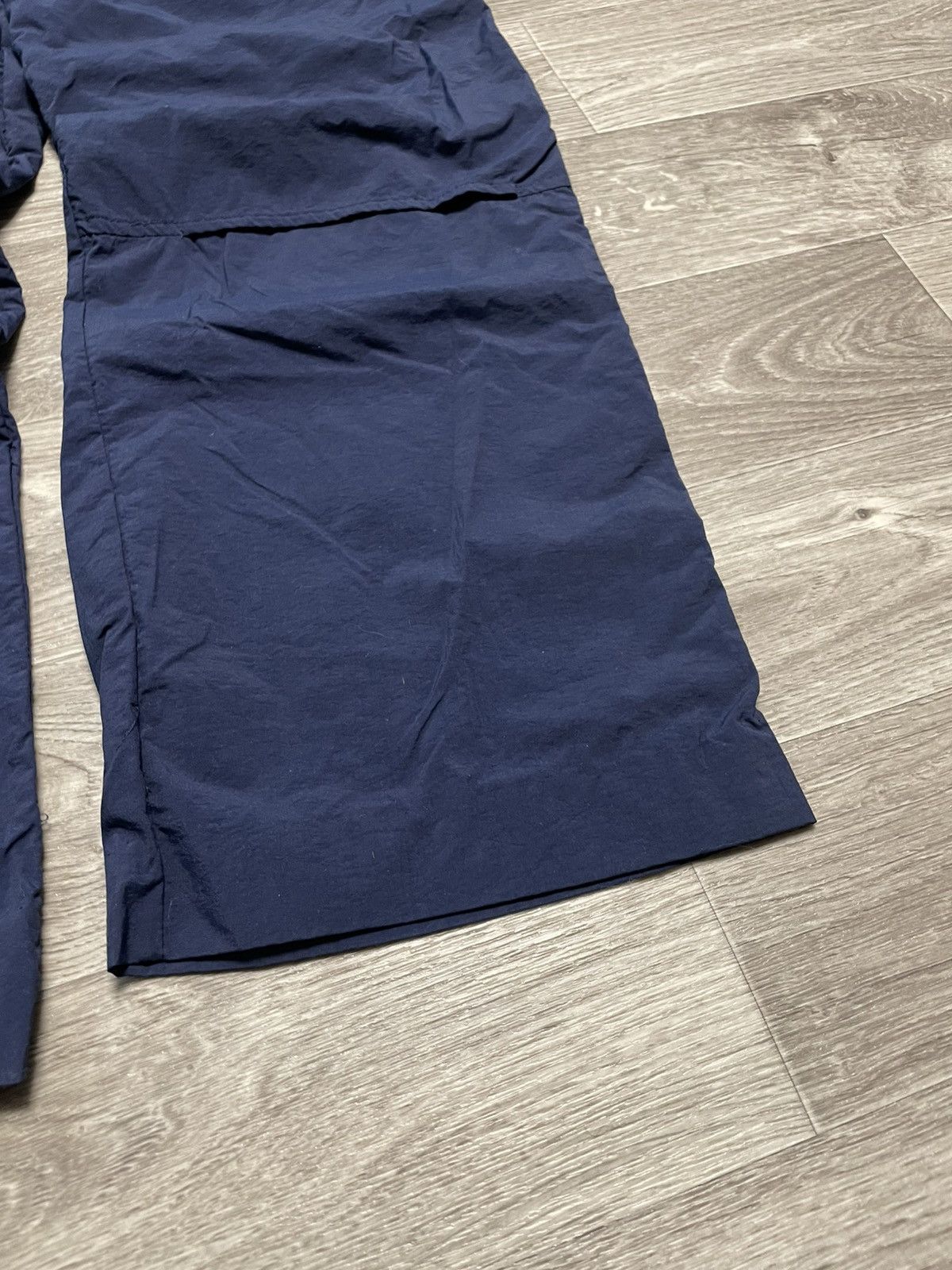 Nike Vintage 90s Nike Blue Nylon Pants Retro Y2K Size US 36 / EU 52 - 6 Thumbnail