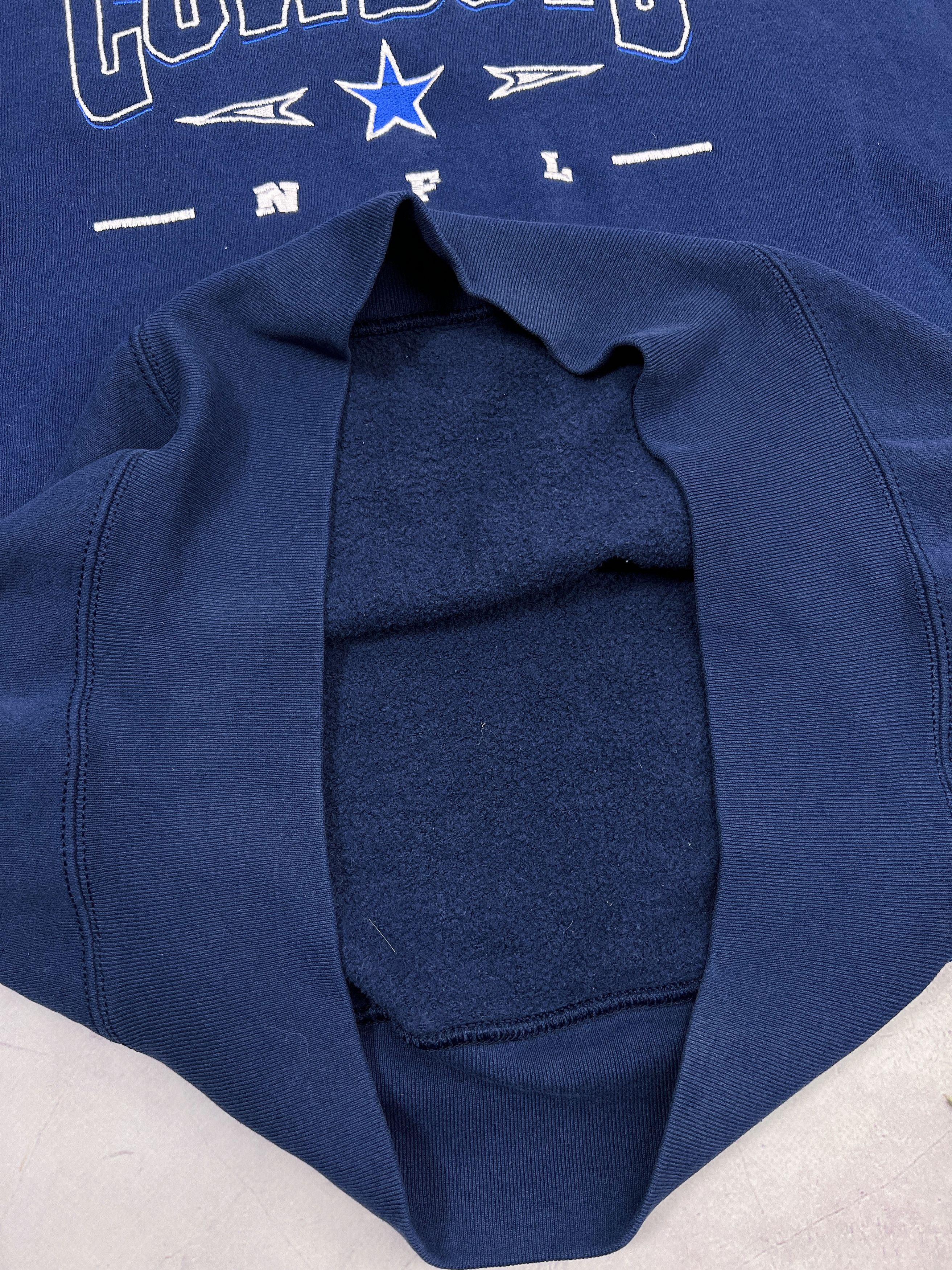 NFL × Vintage Vintage Dallas Cowboys NFL Sweatshirt by BVD Size US XL / EU 56 / 4 - 11 Thumbnail