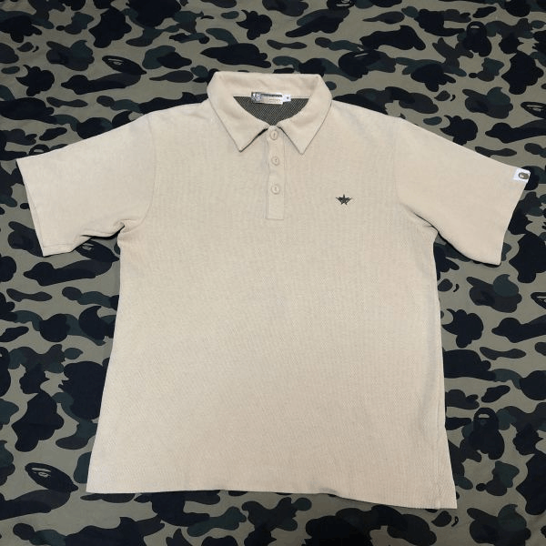 *OG* 2006 Bape Twinsta Soft Knit Polo Shirt