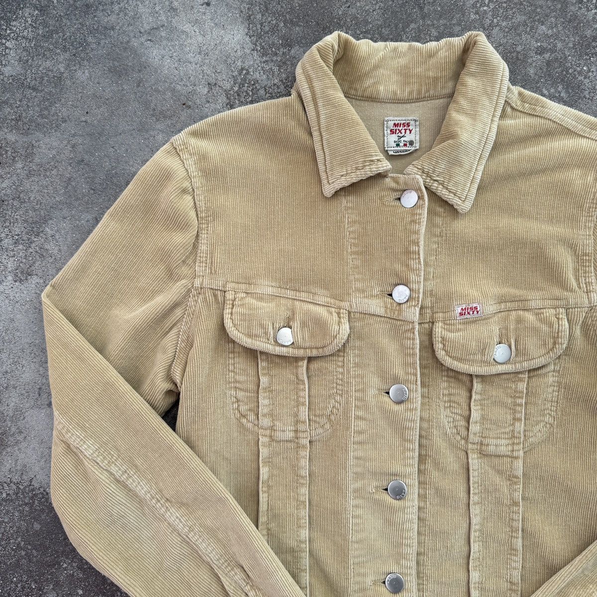 Miss Sixty Miss Sixty 2000’s Vintage Y2K Corduroy Jacket Size M / US 6-8 / IT 42-44 - 3 Thumbnail
