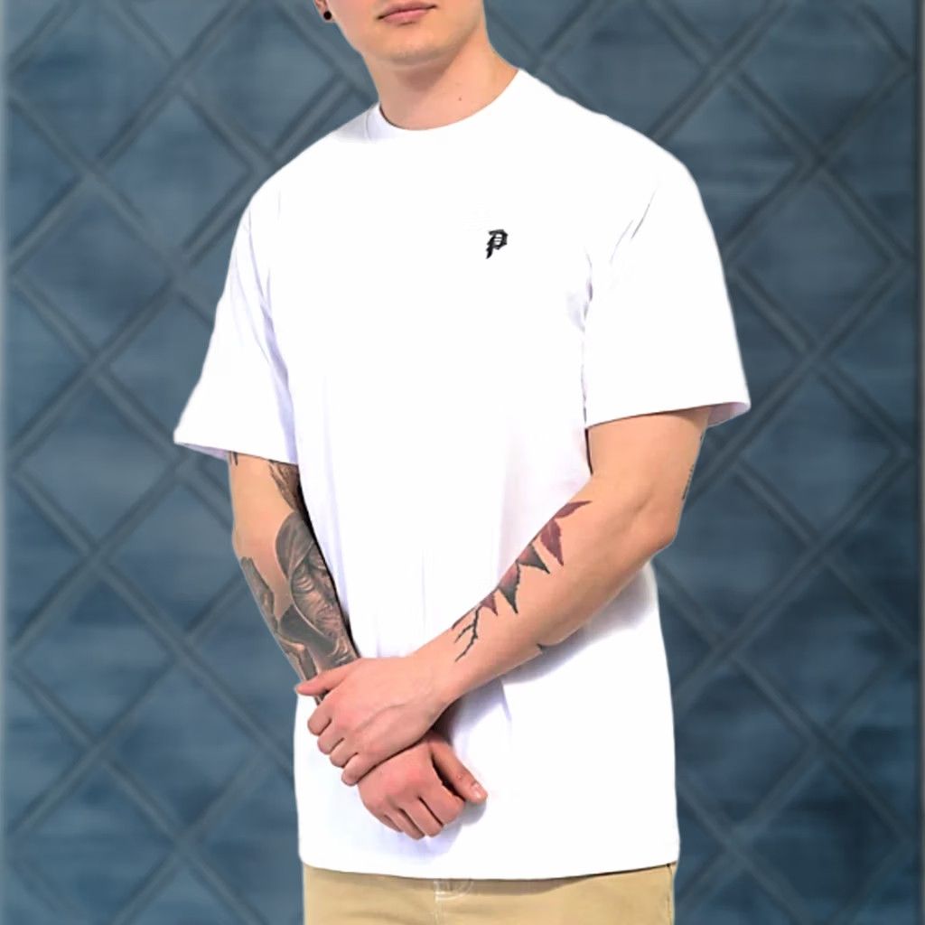 Primitive Primitive Apparel T-Shirt Short Sleeve Mens 3XL White Embroidered NWT Crew Neck Cotton Skateboarding Lightweight Heavyweight Vintage: No Size US XXL / EU 58 / 5 - 1 Thumbnail