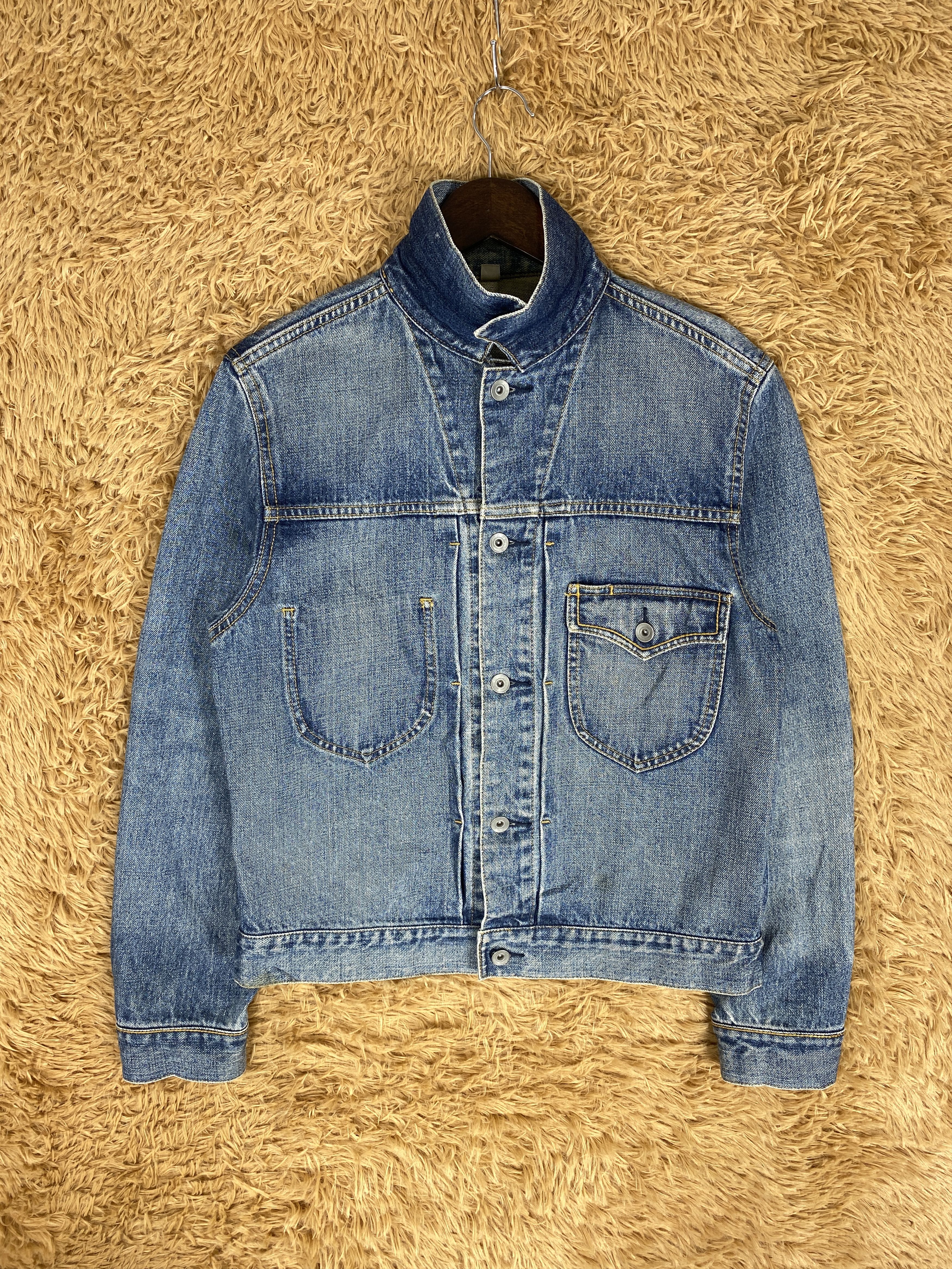 Uniqlo Vintage Uniqlo Denim Jacket J2256 Size US S / EU 44-46 / 1 - 1 Thumbnail
