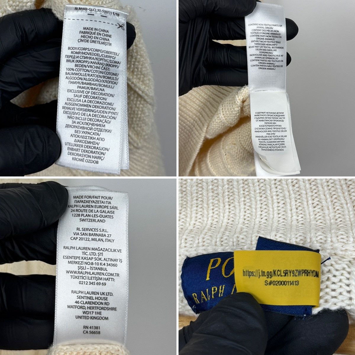 Polo Ralph Lauren Polo Ralph Lauren Cable Knit Quarter Zip Mock Neck Sweater Size US XXL / EU 58 / 5 - 24 Thumbnail
