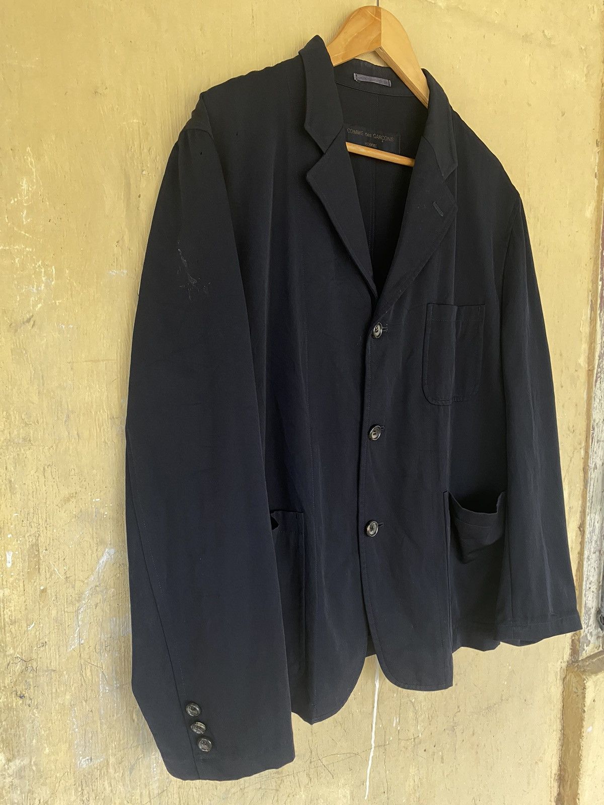 Comme des Garcons COMME des GARCONS Homme Jacket Coat Blazer Size M / US 6-8 / IT 42-44 - 3 Thumbnail
