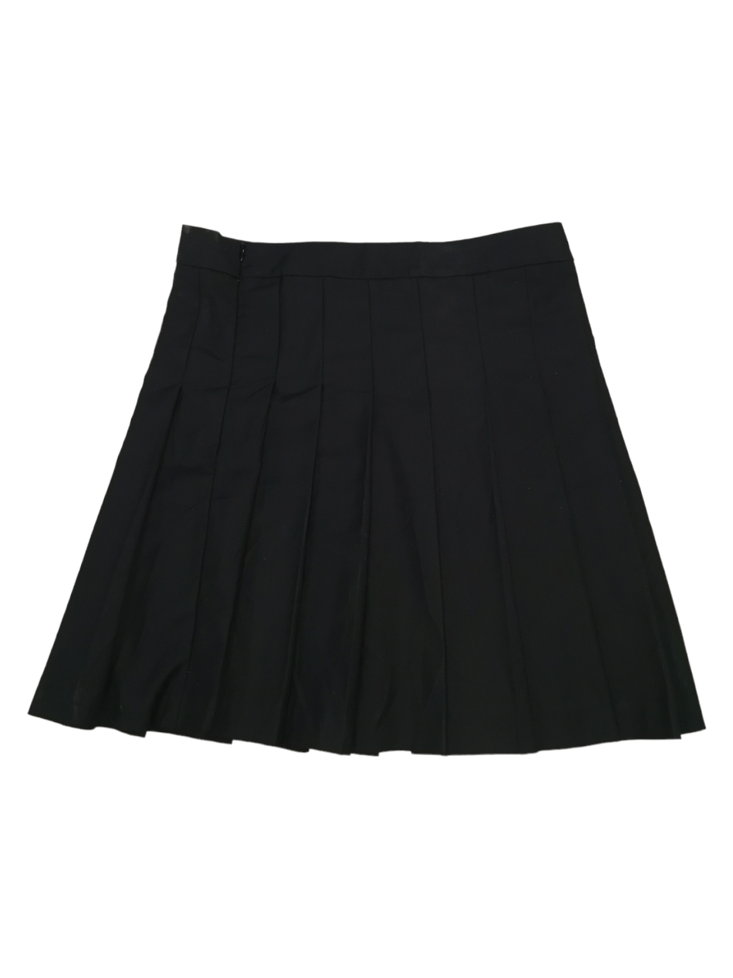 image of Chanel Pleated Mini Skirt in Black, Women's (Size 30)