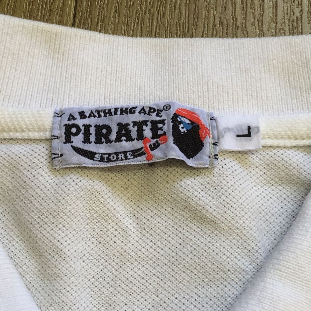 Bape Bape Pirate Store Polo Size US L / EU 52-54 / 3 - 6 Thumbnail