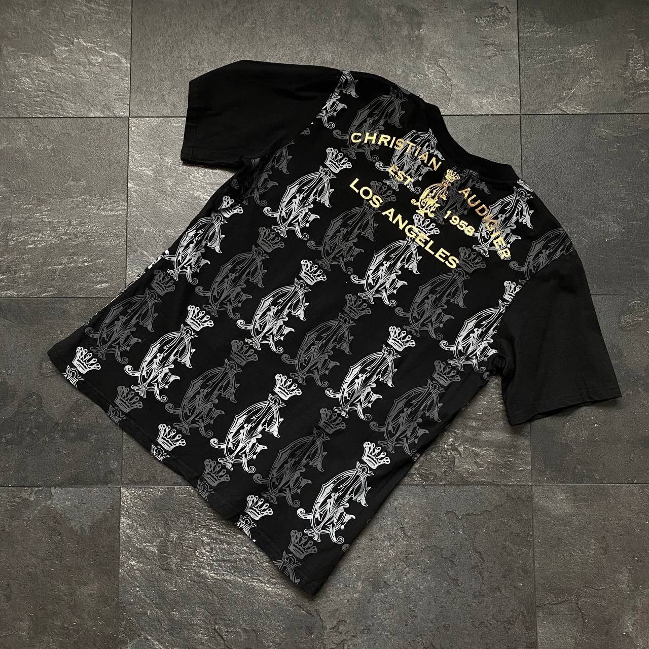 Christian Audigier × Ed Hardy × Vintage Vintage Ed Hardy by Christian Audigier Tee Size US S / EU 44-46 / 1 - 8 Thumbnail