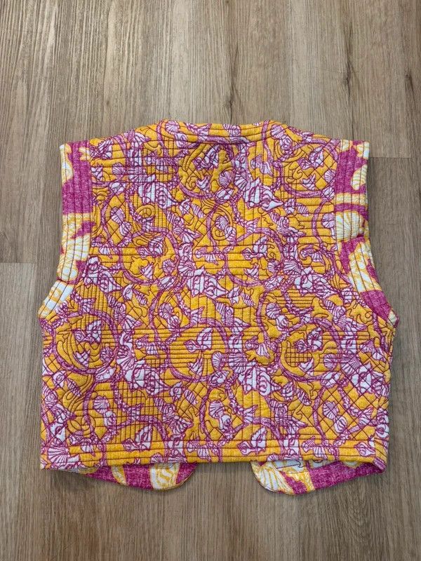 Other Claudie Pierlot Paris SS22 Quilted Printed Cotton Vest M new Size M / US 6-8 / IT 42-44 - 2 Thumbnail