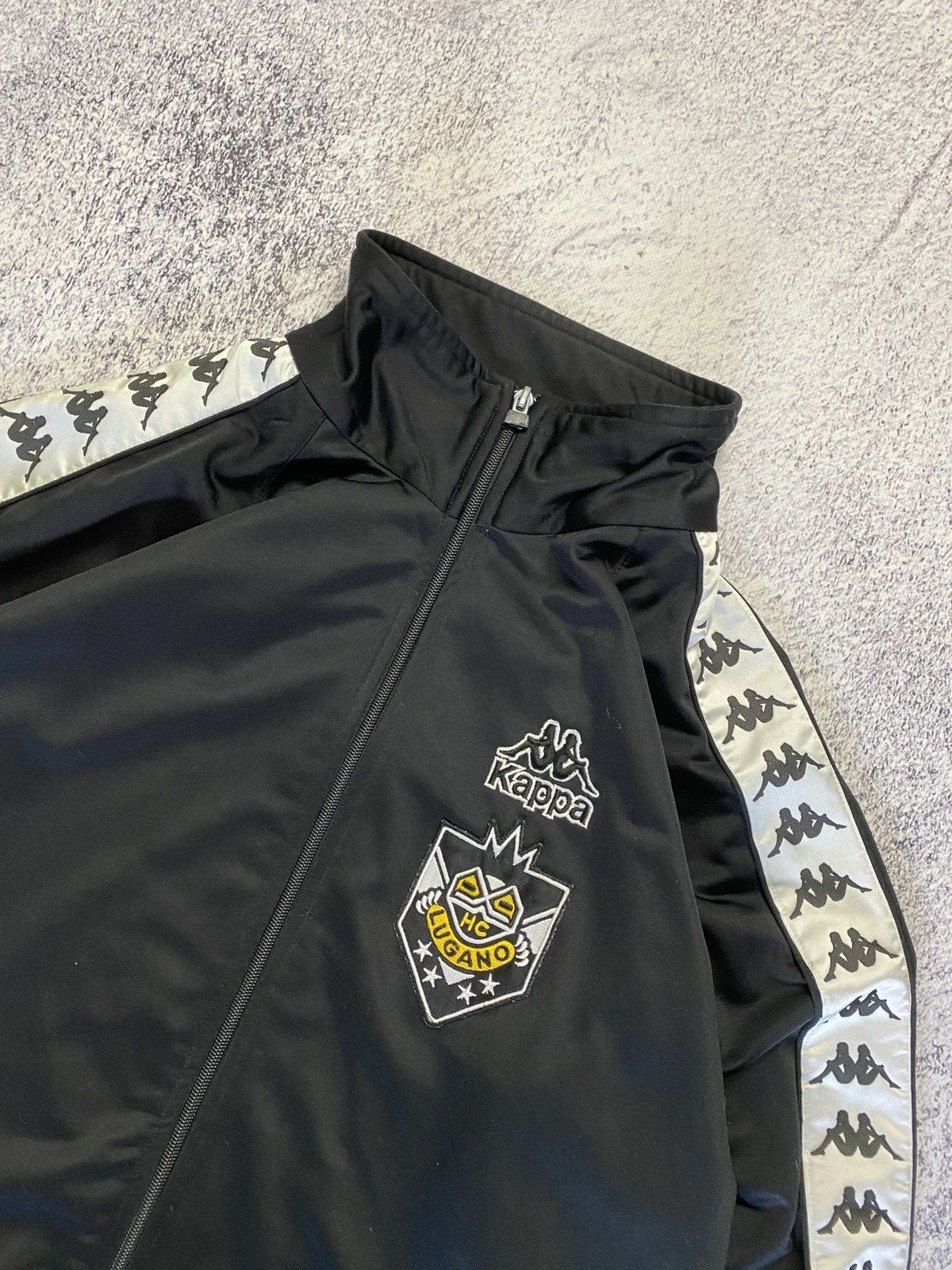 Kappa × Vintage Kappa Vintage Lampas Track Jacket HC Lugano Y2K Size US L / EU 52-54 / 3 - 5 Thumbnail